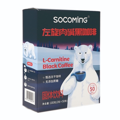 韶咖SOCOMING左旋肉碱黑咖啡（50条）