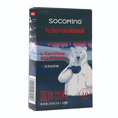 韶咖SOCOMING左旋肉碱黑咖啡（10条）