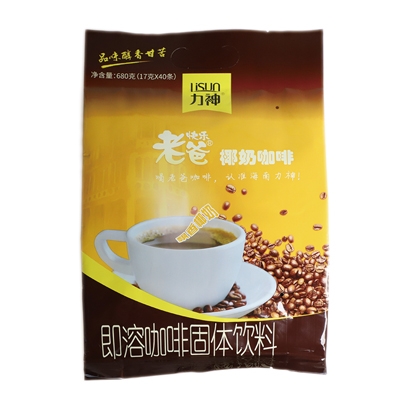 快乐老爸椰奶咖啡